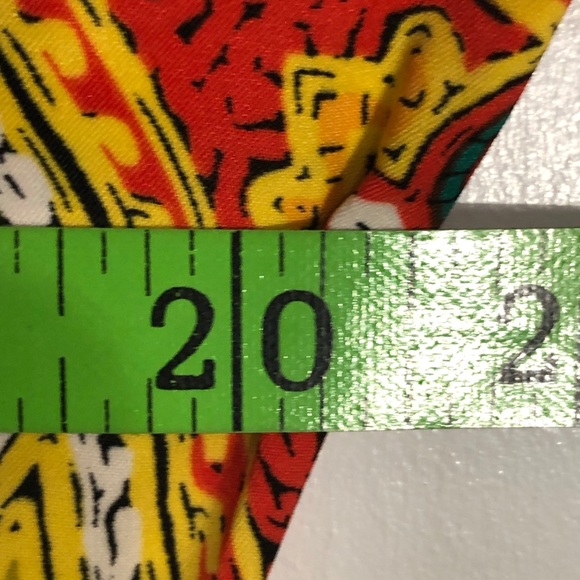 NineWest BeautifulOrange/yellow/greensatin dressSingleMom BreastCancerFundraiser - Picture 10 of 11